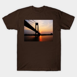 Verrazano Bridge at Dawn T-Shirt